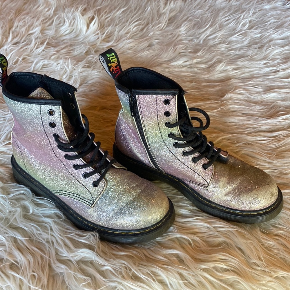 Dr Martens 1460 PASCAL RAINBOW GLITTER